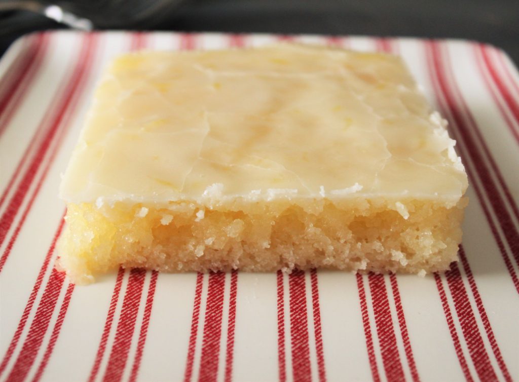 Lemon Sheet Cake - Mom is in the Kitchen